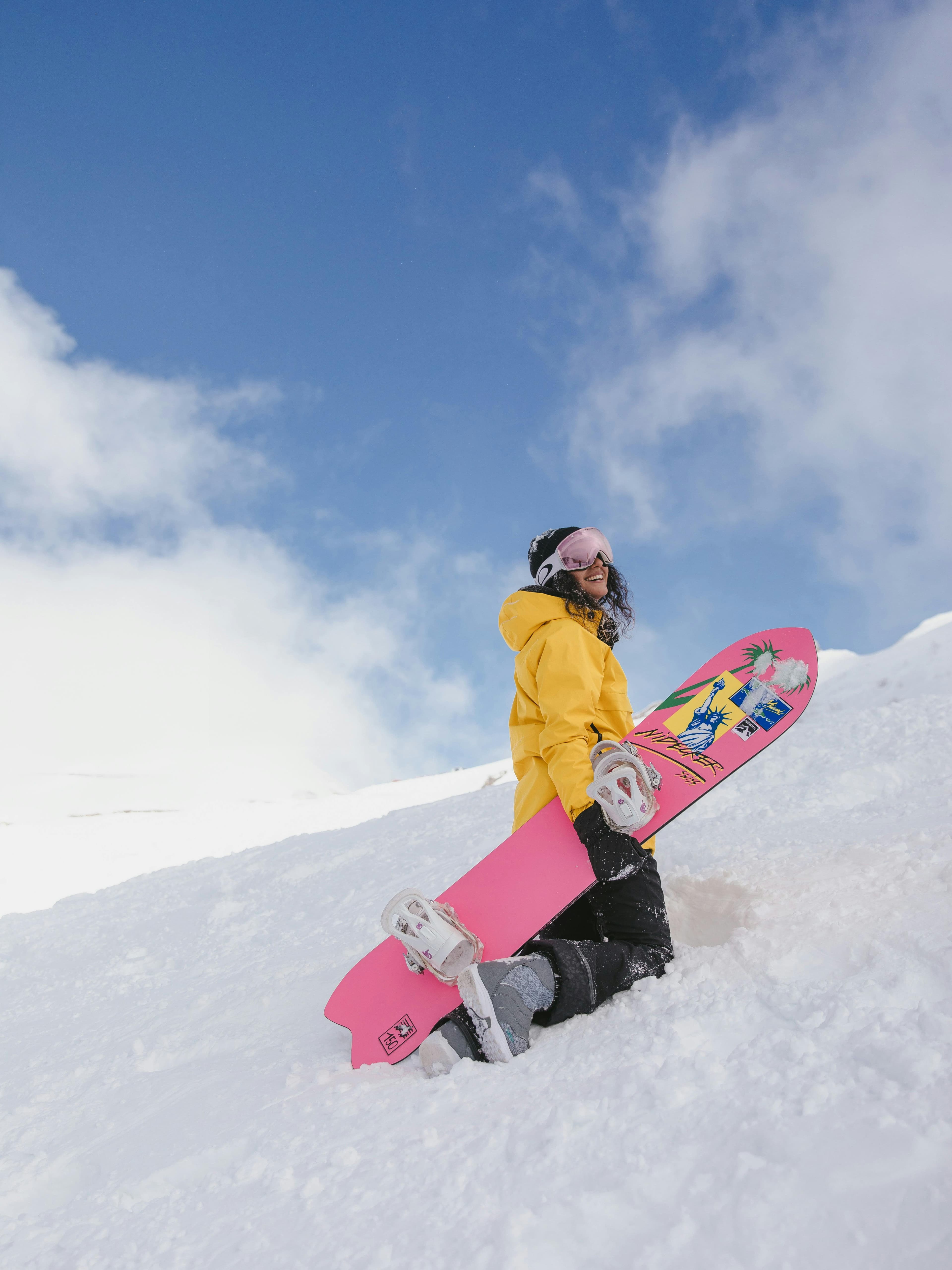 Group of friends with ski gear
